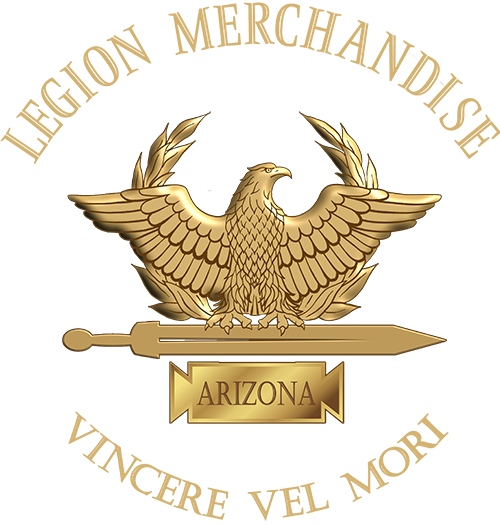 Legion Merchandise Footer Logo Home Link
